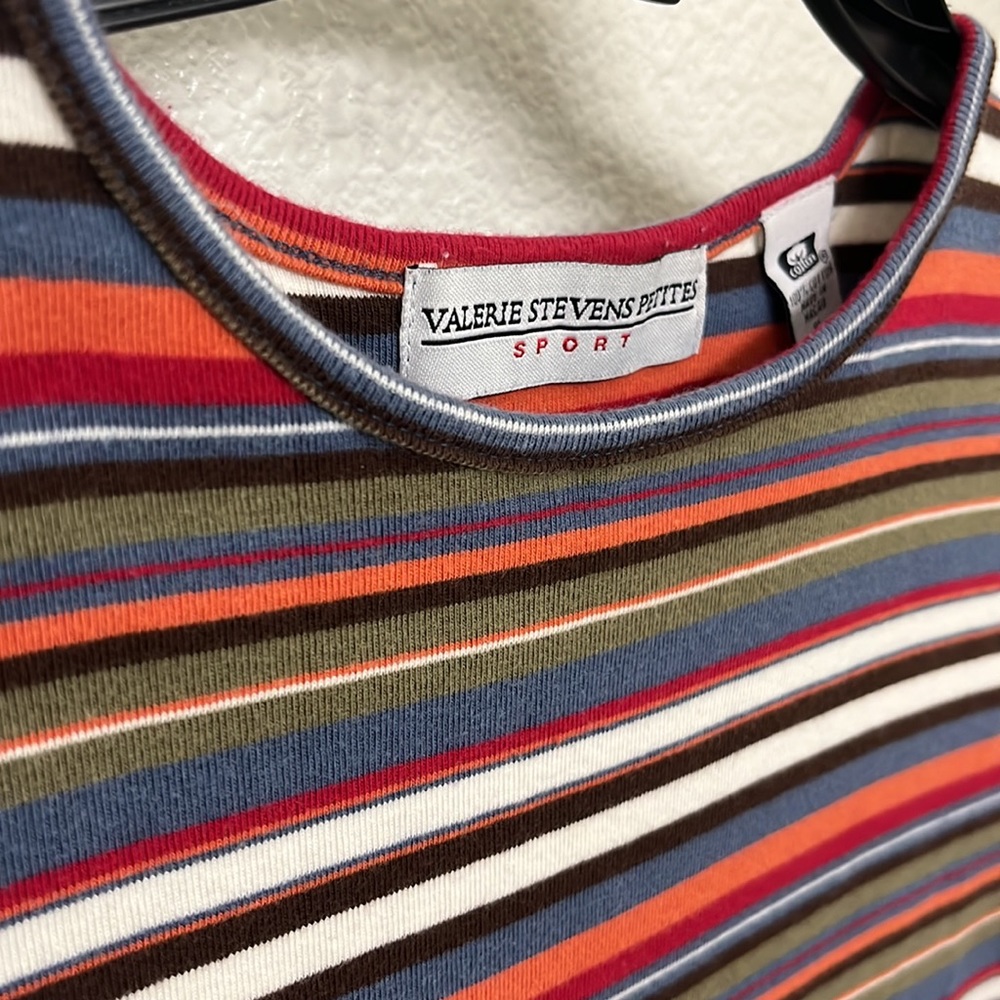 Multicolored striped tee - Picture 2 of 5